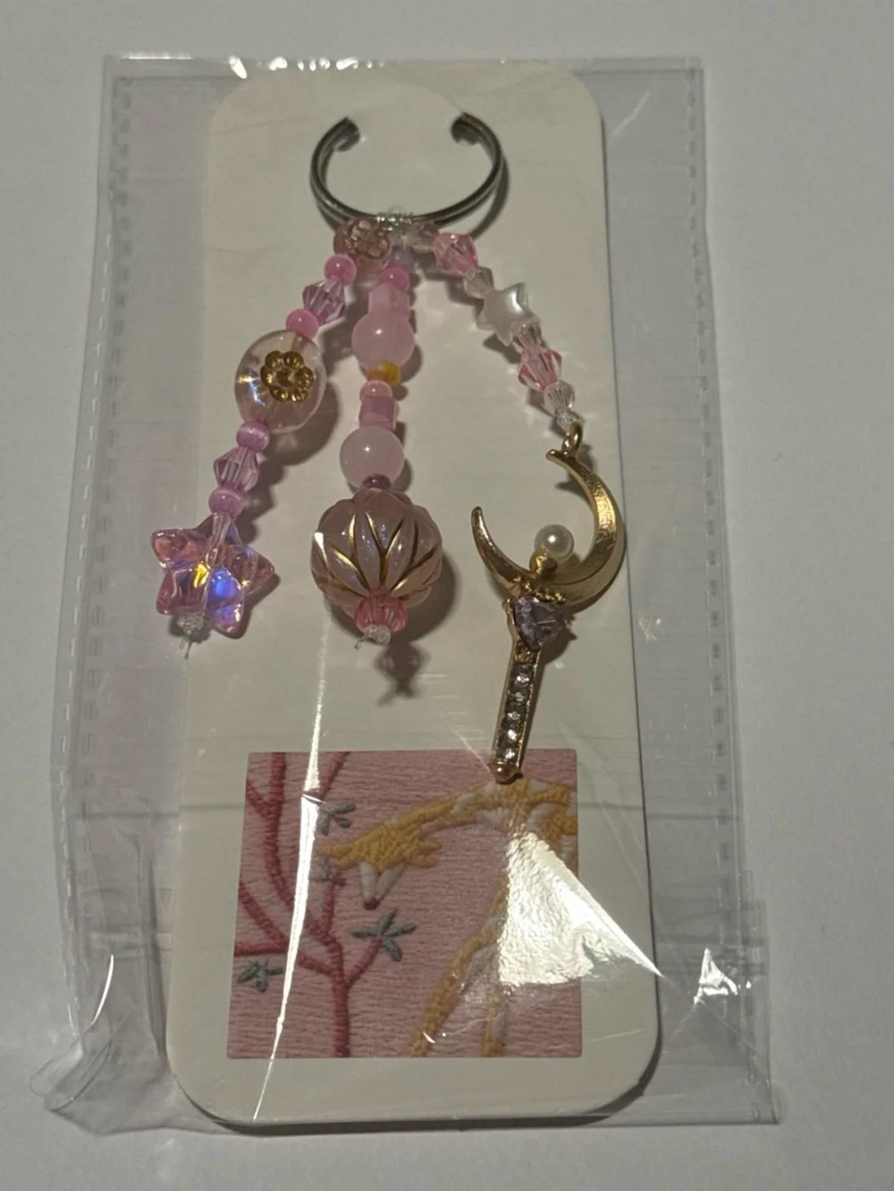 Pink Sailormoon Keychain